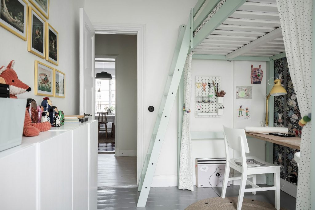 Di ¡Sí! a la zona de estudios en las habitaciones infantiles